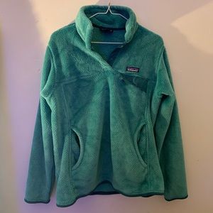 Women’s Patagonia Re-tool Snap-T fleece pullover